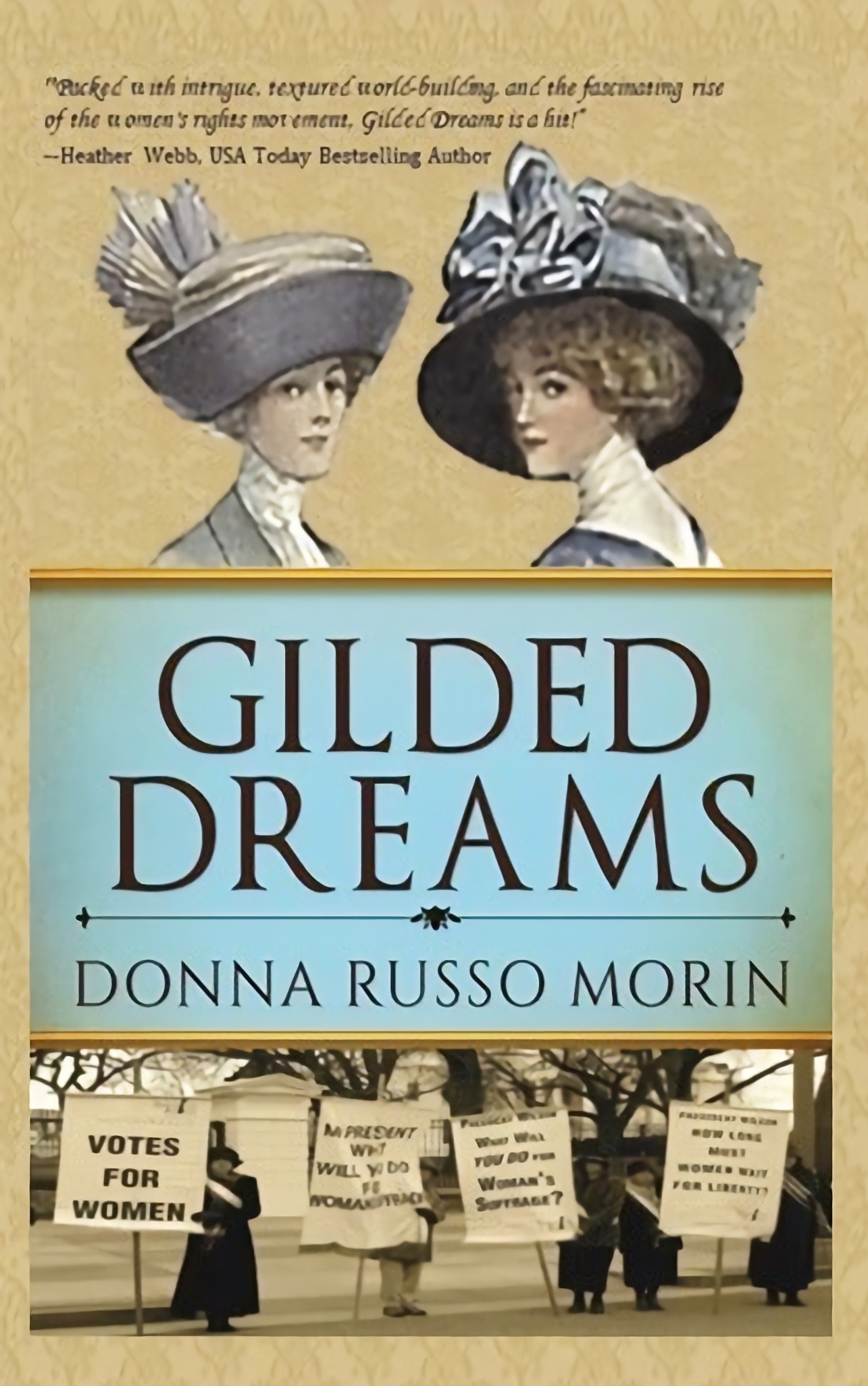 Interview with Donna Russo Morin, author of GILDED DREAMS