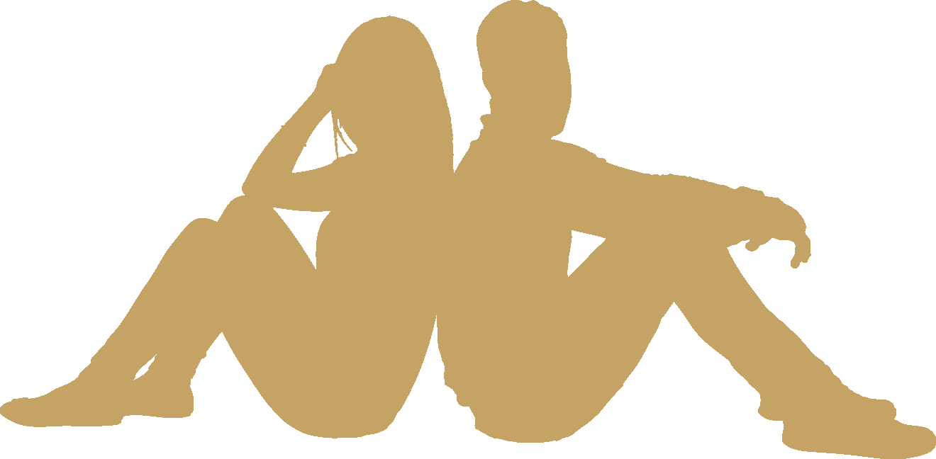 two people silo